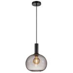 Nordlux Alton 25 Pendelleuchte Glas Schwarz | Geeignet für 1x E27