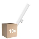 Mehrfachpackung 10x Osram LEDinestra HD Lichting S14d 3W 275lm - 927 Extra Warmweiß | Höchste Farbwiedergabe - Dimmbar - Ersatz Für 27W