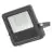 Ledvance Smart+ Wifi LED-Scheinwerfer Dunkel Grau 10W 630lm 100D - 830 Warmweiß | IP65 - Dimmbar - RGBW - Symmetrisch