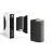 D'Lite Wandleuchte Vossem Aluminium Schwarz Up & Down| IP54 - Geeignet Für 2x GU10