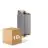 Mehrfachpackung 10x Nordlux Nico Wandleuchte Aluminium Anthrazit Up & Down | Geeignet für 2x GU10