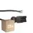 Mehrfachpackung 25x Noxion GST - Kompatibel Versorgungskabel Schwarz - Männlich + Offene Enden - 2m - 3 pole 0,75mm2