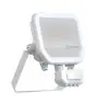 Ledvance Led-Scheinwerfer Aluminium Weiß 17W 2400lm 100D - 840 Kaltweiß | IP65 - Bewegungs- Und Lichtsensor - Symmetrisch