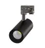 Noxion LED Schienenstrahler 3-Phasen Ecowhite Aluminium Schwarz 30W 3210lm 36D - 840 Kaltweiß | UGR <19