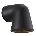 Nordlux Front Wandleuchte Aluminium Schwarz | Geeignet für GU10