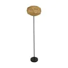Eglo Stehlampe Sheldon Stahl Schwarz | IP20 - Geeignet für 1x E27 