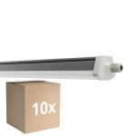 Lot 10x Ledvance Étanche Réglette Imperméable FLEX Câblage Traversant 42W 6800lm - | IP66 - Équivalent 2x58W