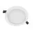 Ledvance Downlight Slim Alu Aluminium Blanc 13W 1300lm 90D - 840 Blanc Froid | Diamètre 150 - IP44 - Dali Dimmable 