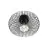 Nordlux Beroni Plafonnier Métal Noir | 403mm - Convient pour E27