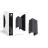 D'Lite Applique Murale Aurora Aluminium Noir Up & Down 6.5W 500lm - 830-840 CCT | IP54