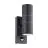 Eglo Applique Murale Riga 5 Acier Anthracite 2W 250lm - 830 Blanc Chaud | IP44 - Détecteur De Mouvement