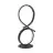 Eglo Lampe De Chevet Serpins Aluminium Acier Noir 11.4W 1400lm - 830 Blanc Chaud | IP20