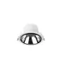 Noxion Downlight LED Apollo 9W 1100lm 60D - 840 Blanc Froid | 145mm - Diamètre 120mm - Alu Réflecteur - UGR <19