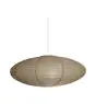Nordlux Villo 60 Abat-jour Papier et Métal Beige | 600mm - Excl. Support de suspension câble et Pavillon