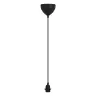Nordlux Basic Pendulum Noir | Convient pour 1x E27